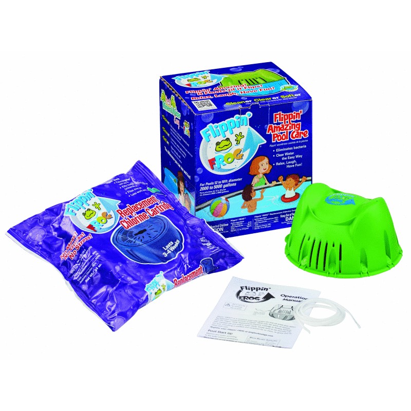 Flippinft Frog Intex Chlorine Floater 